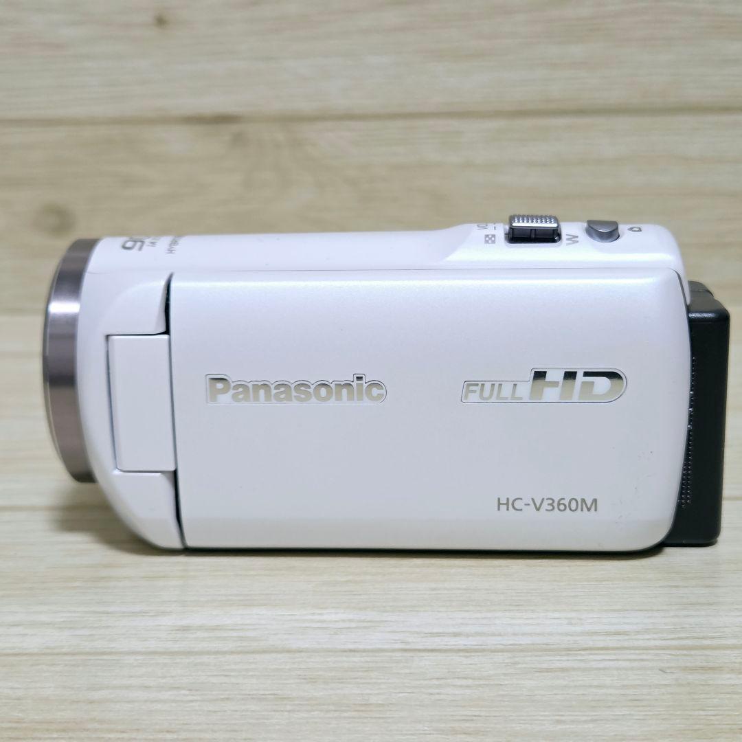 未使用に近い【極上美品】Panasonic HC-V360M ビデオカメラ