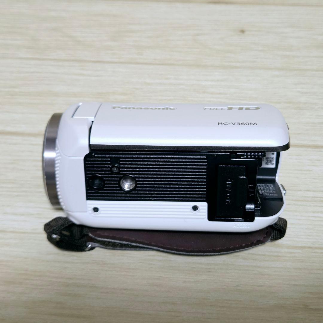 未使用に近い【極上美品】Panasonic HC-V360M ビデオカメラ