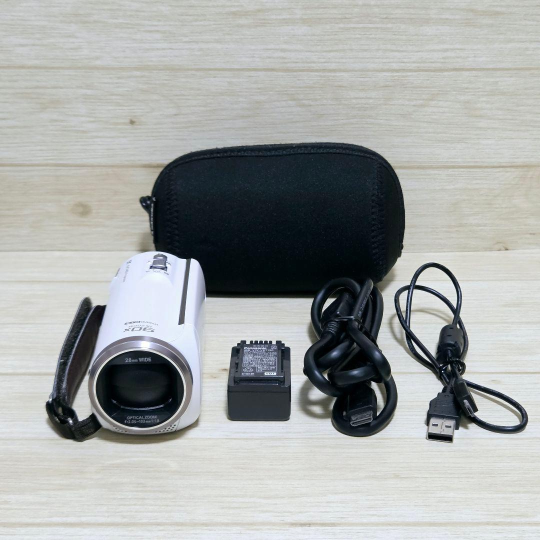 未使用に近い【極上美品】Panasonic HC-V360M ビデオカメラ
