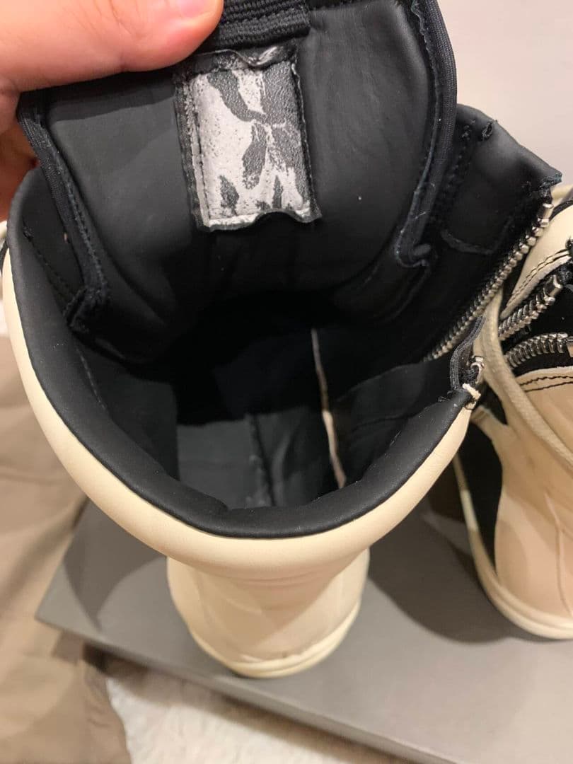 美品 Rick owensメガジオバスケット 43 メガバンパー