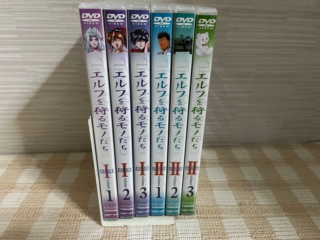 エルフを狩るモノたち I + II 全6巻セット DVD セル版