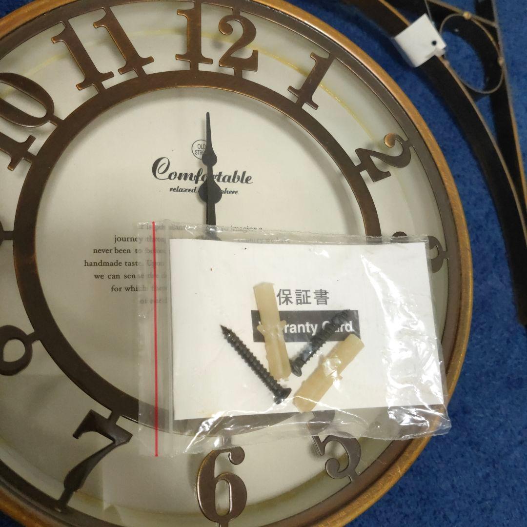 新品未使用 Comfortable 壁掛け時計 30cm