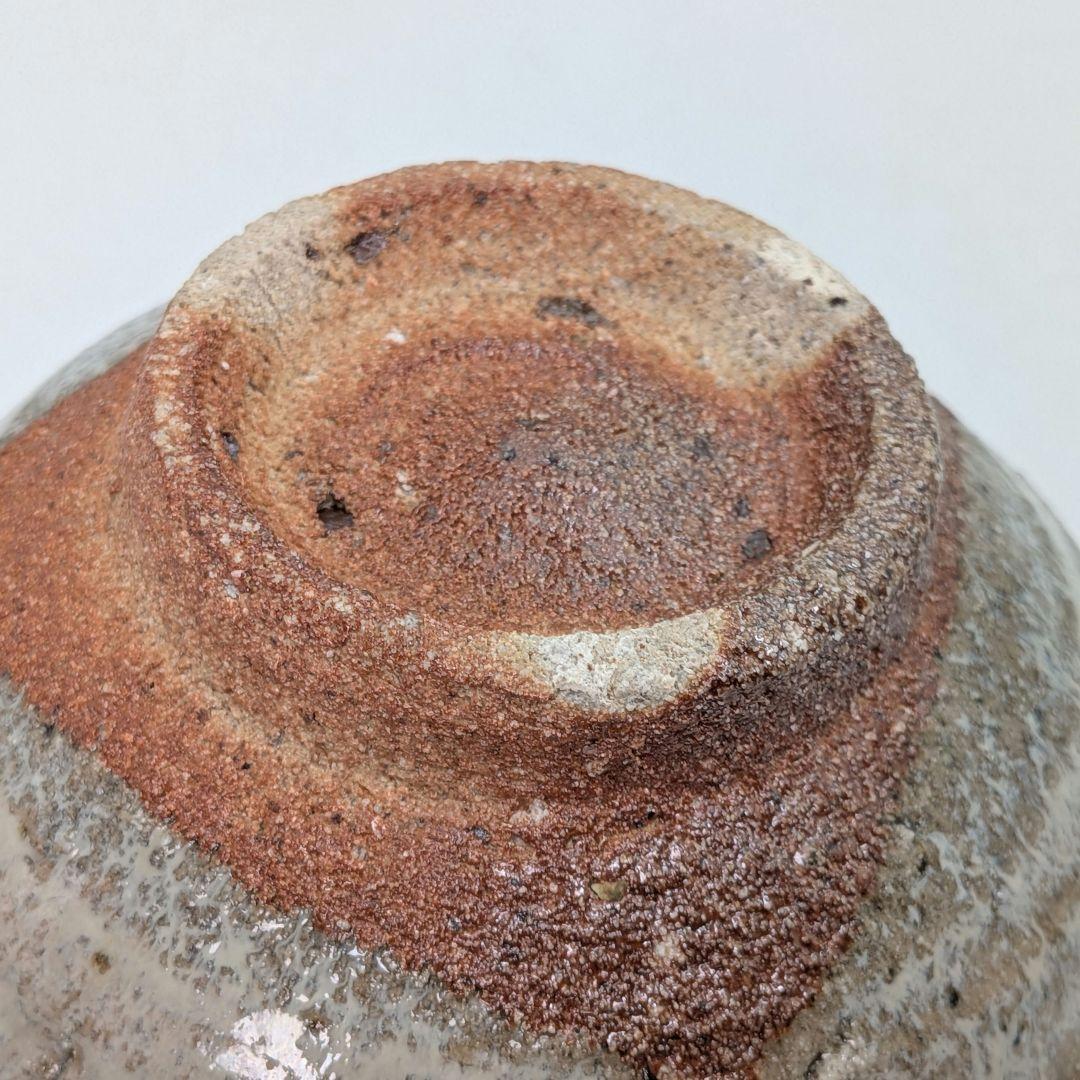唐津焼 茶盌 四方桟共箱？共布？付き 抹茶碗 抹茶茶碗 茶道具 茶器 食器 在銘