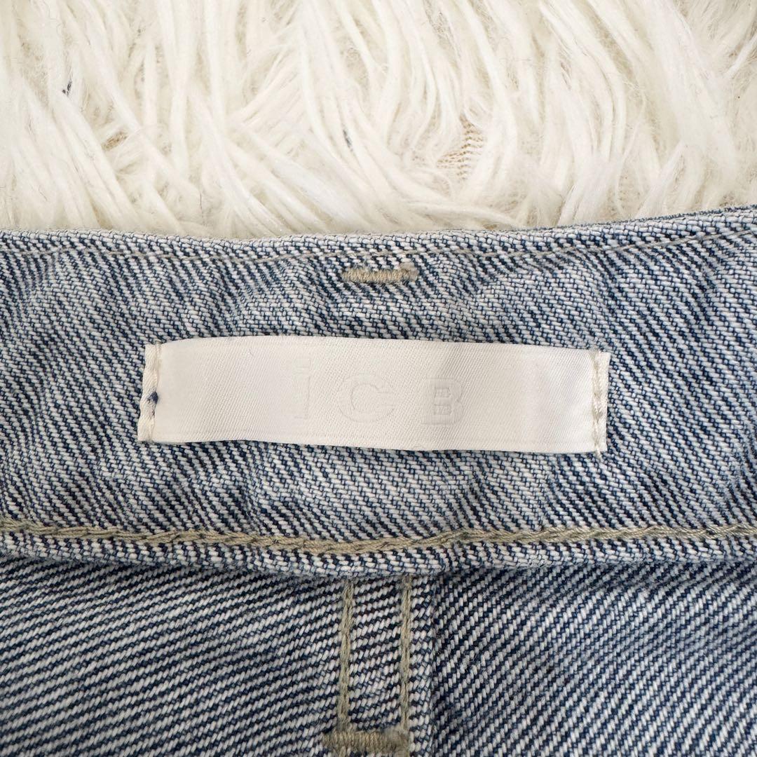 24AW ICB アイシービー 【洗える】 ウォーターリサイクルデニム