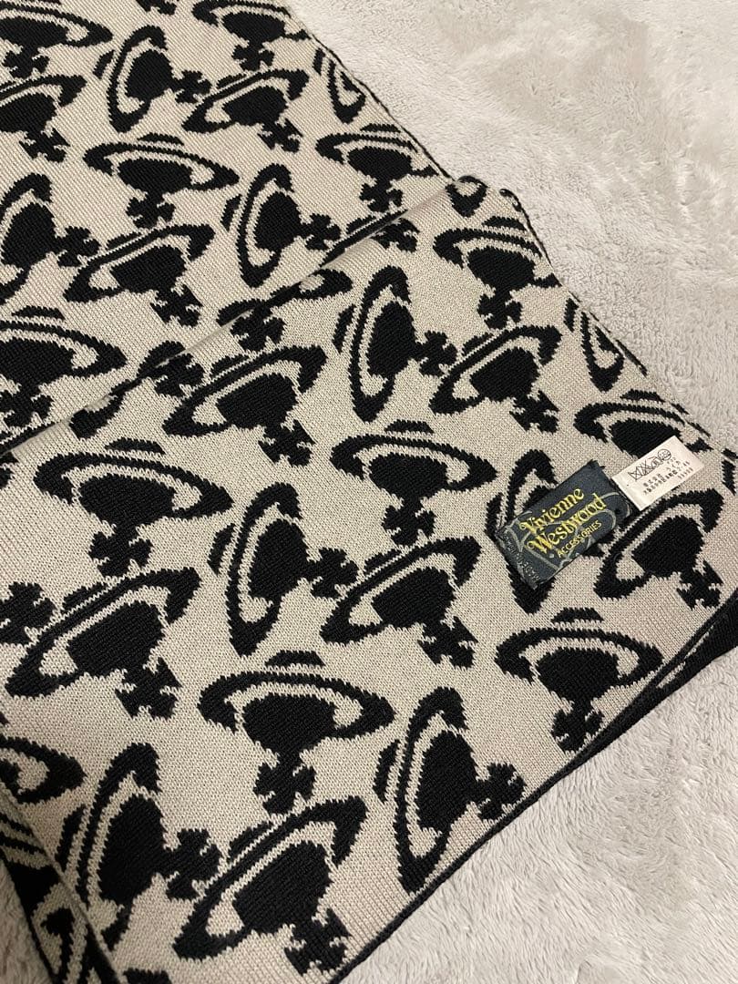 Vivienne Westwood リバーシブルマフラー オーブ ヴィヴィアン