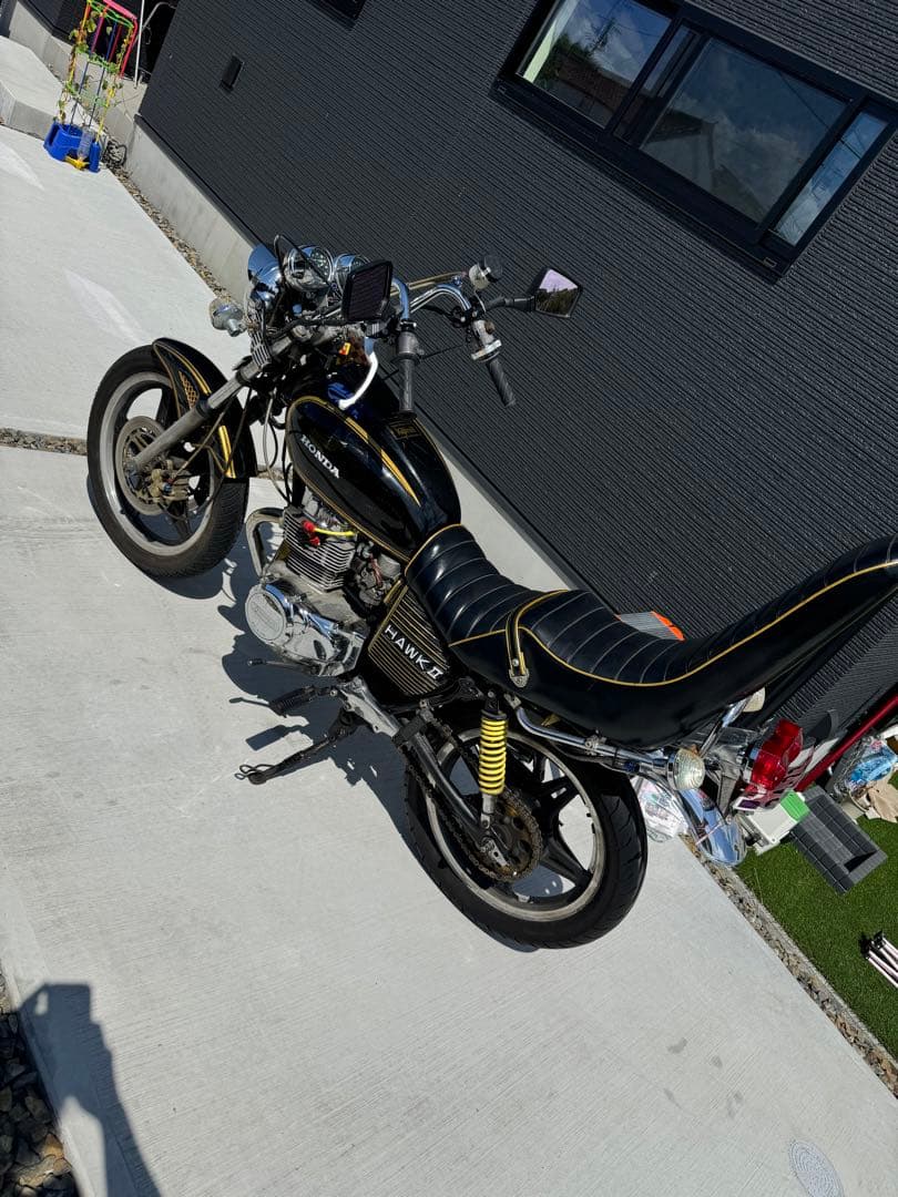 CB250T 三段シート