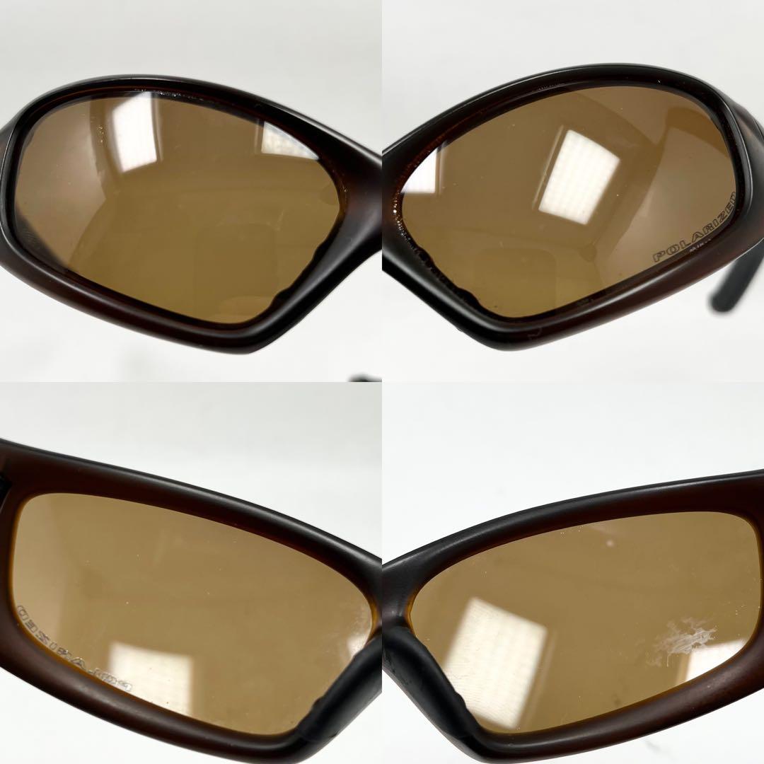 【美品】オークリー　サングラス　ブラウン　straight Polarized