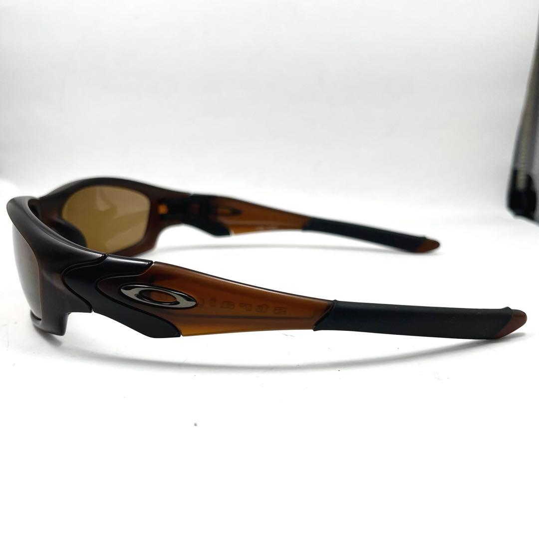 【美品】オークリー　サングラス　ブラウン　straight Polarized