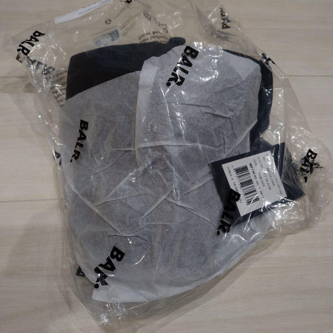 【新品未使用】BALR. Q SERIES NYLON CAP ブラック