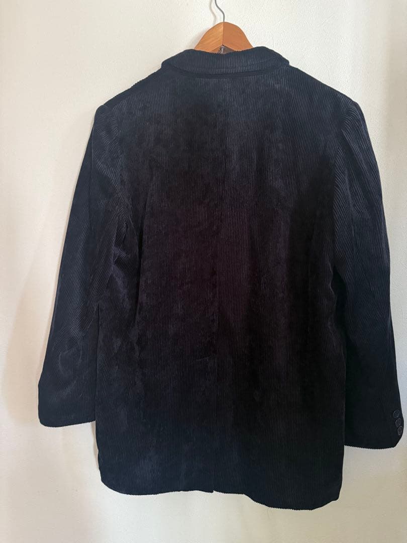 RAYON CORDUROY JACKET&PANTS SET ネイビー