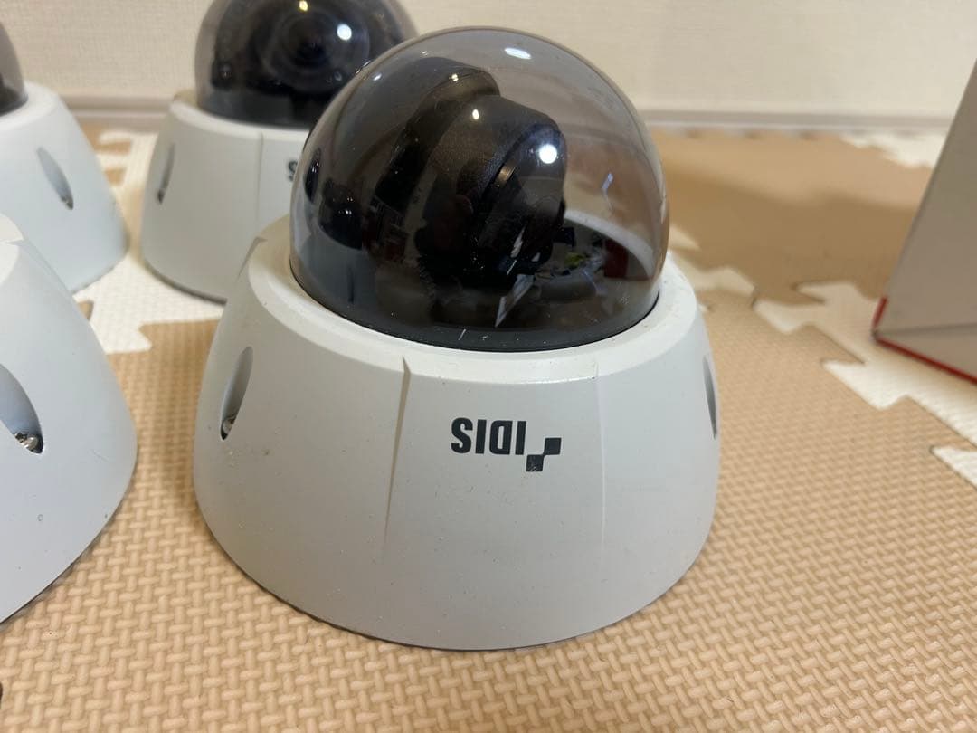 SIDI ドーム型防犯カメラ DC-D1123WR 6個セット②