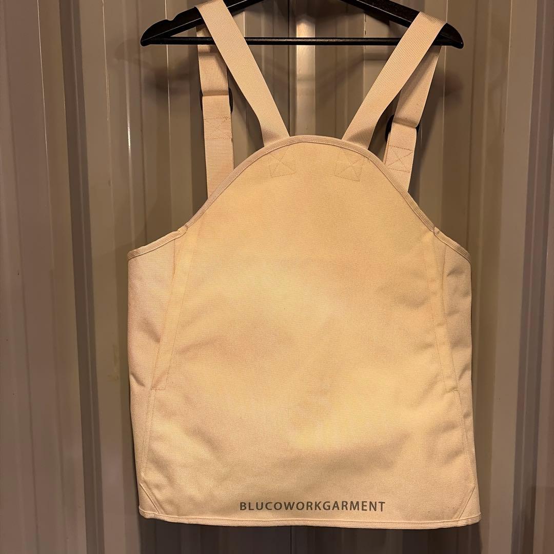 BLUCO WORKGARMENT アイボリーベスト ユーティリティベスト 新品