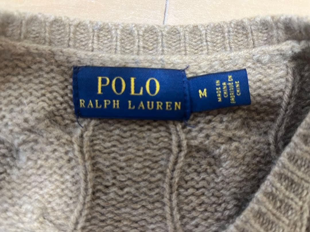 Polo Ralph Lauren ベージュ カーディガン