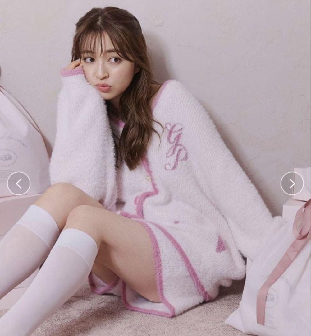 【限定♡完売】正規品♡ジェラートピケ ラメフェザーカーディガン＆ショートパンツ