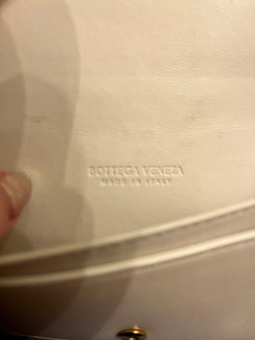 Bottega Veneta カセット ビジネス カードケース ホワイト
