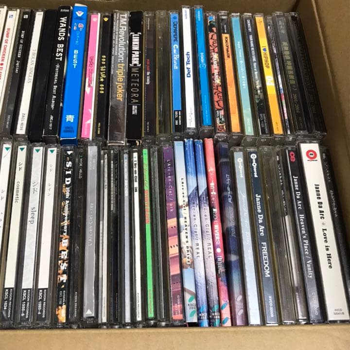 中古小傷有り、レンタルショップ購入　CD アルバム　シングル　まとめ売り　セット