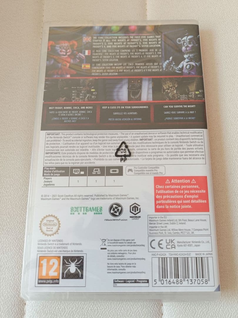 Nintendo Switch Five Nights at Freddy's: Core Collection