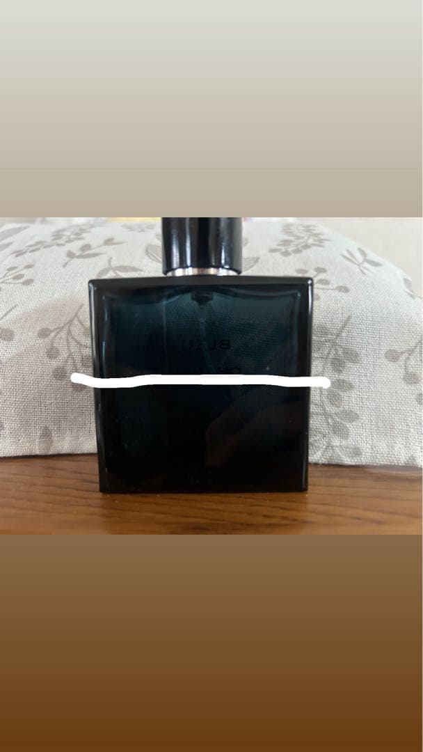 (正規品・残半分）CHANELブルードゥシャネル オードパルファム　50ml