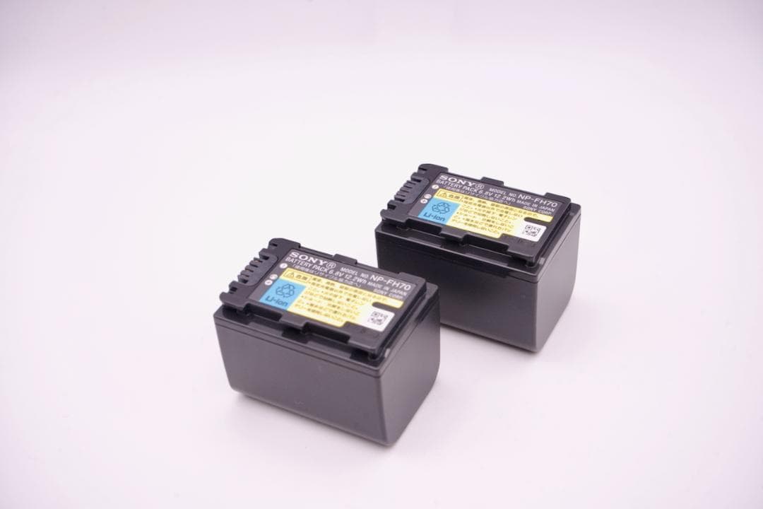 【美品】ソニー Sony AC-VQH10 + NP-FH70 2個