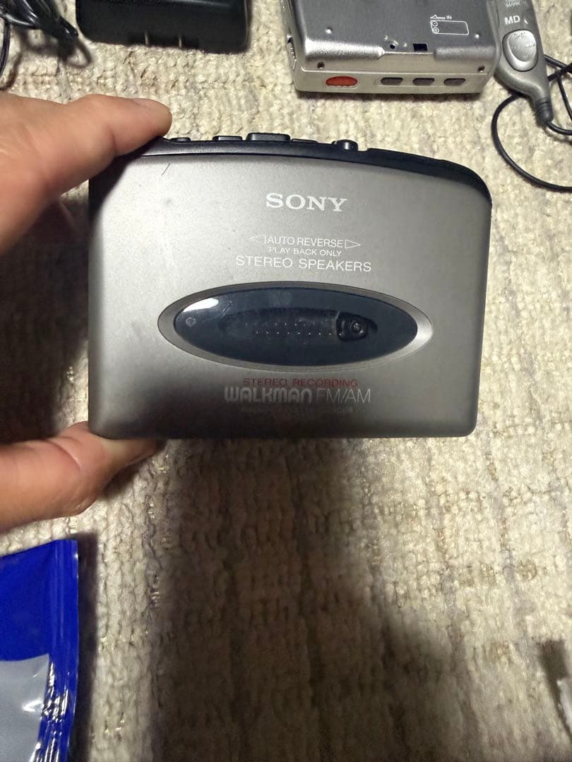 DENON ポータブルMDプレーヤー SONYWALKMAN WM-GX322