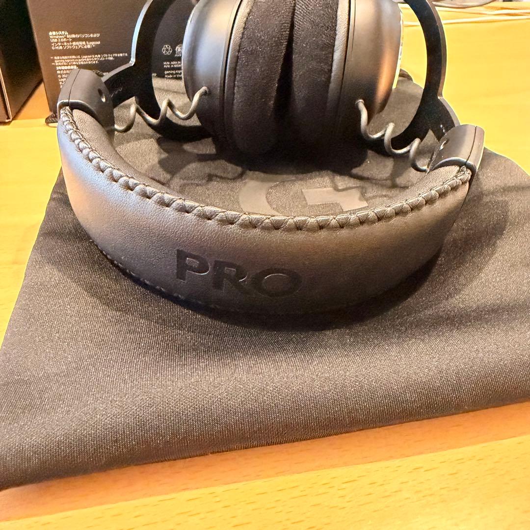 【送料無料美品】Logicool PRO X ワイヤレスヘッドホン