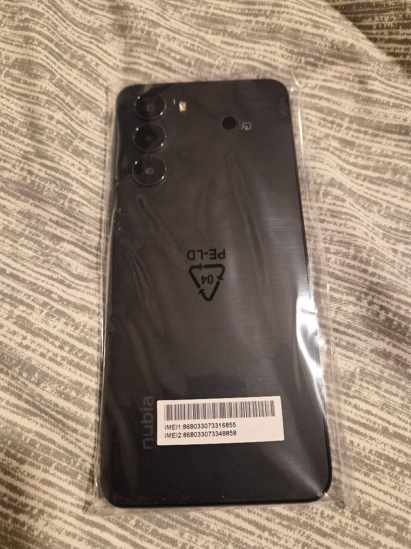 新品未使用未開封　nubia S 5G スマートフォン 本体　黒