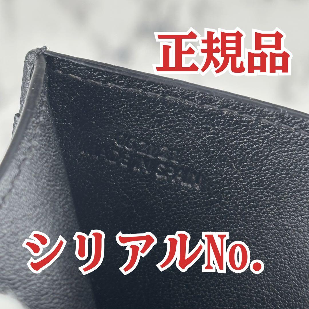 124 LOEWE アナグラム　トライフォールドウォレット　三つ折り財布