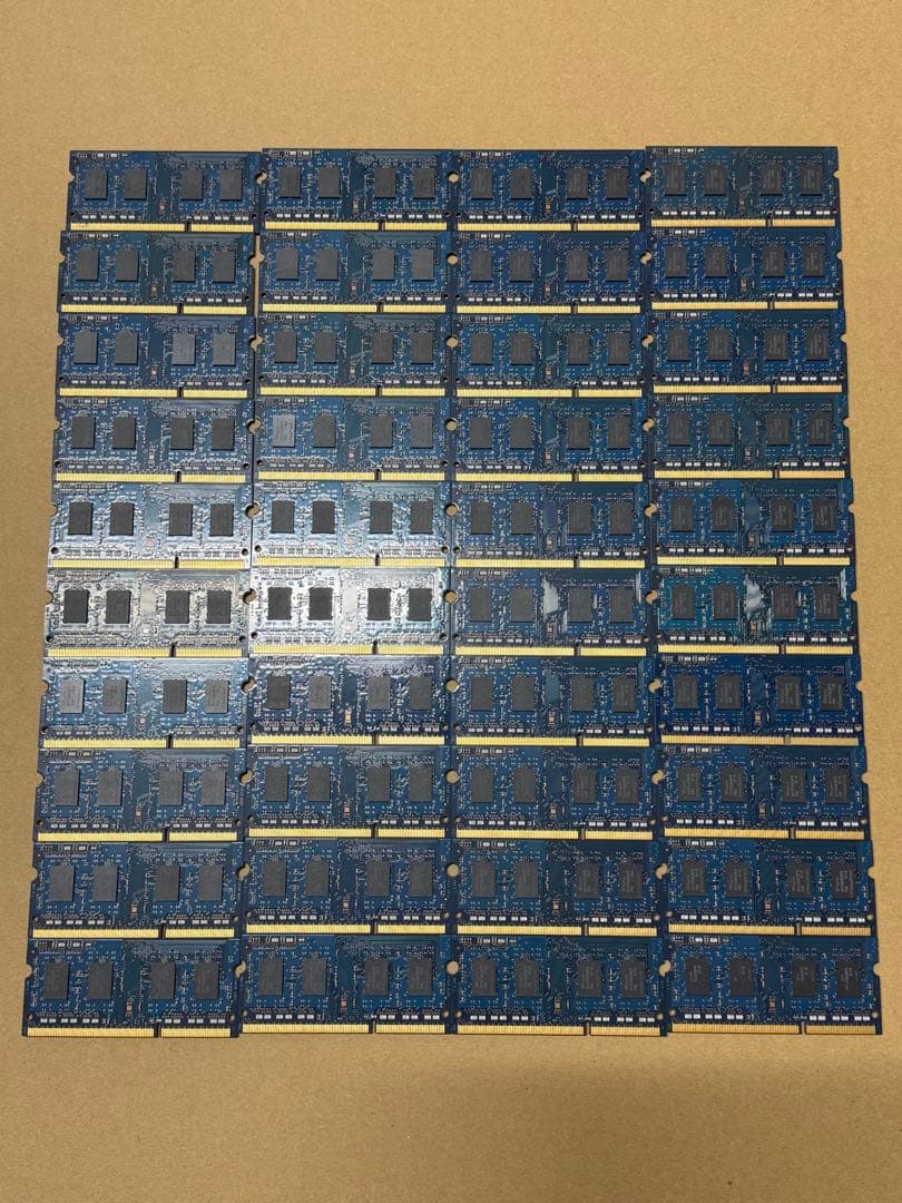 SK hynixノートPC用メモリ　PC3L 4GB 40枚セット