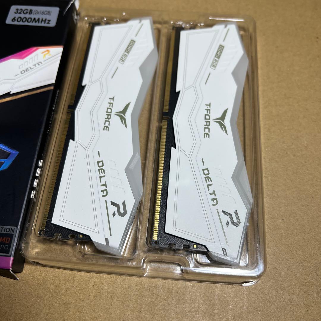 メモリー DELTA RGB DDR5 6000MHz 32GB (16GBx2