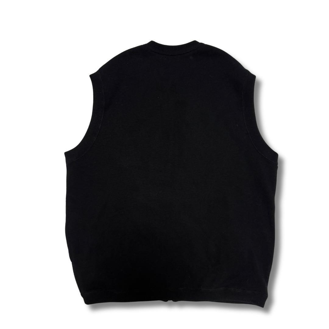 Steven Alan MILANO ZIP VEST 黒 M ニットベスト