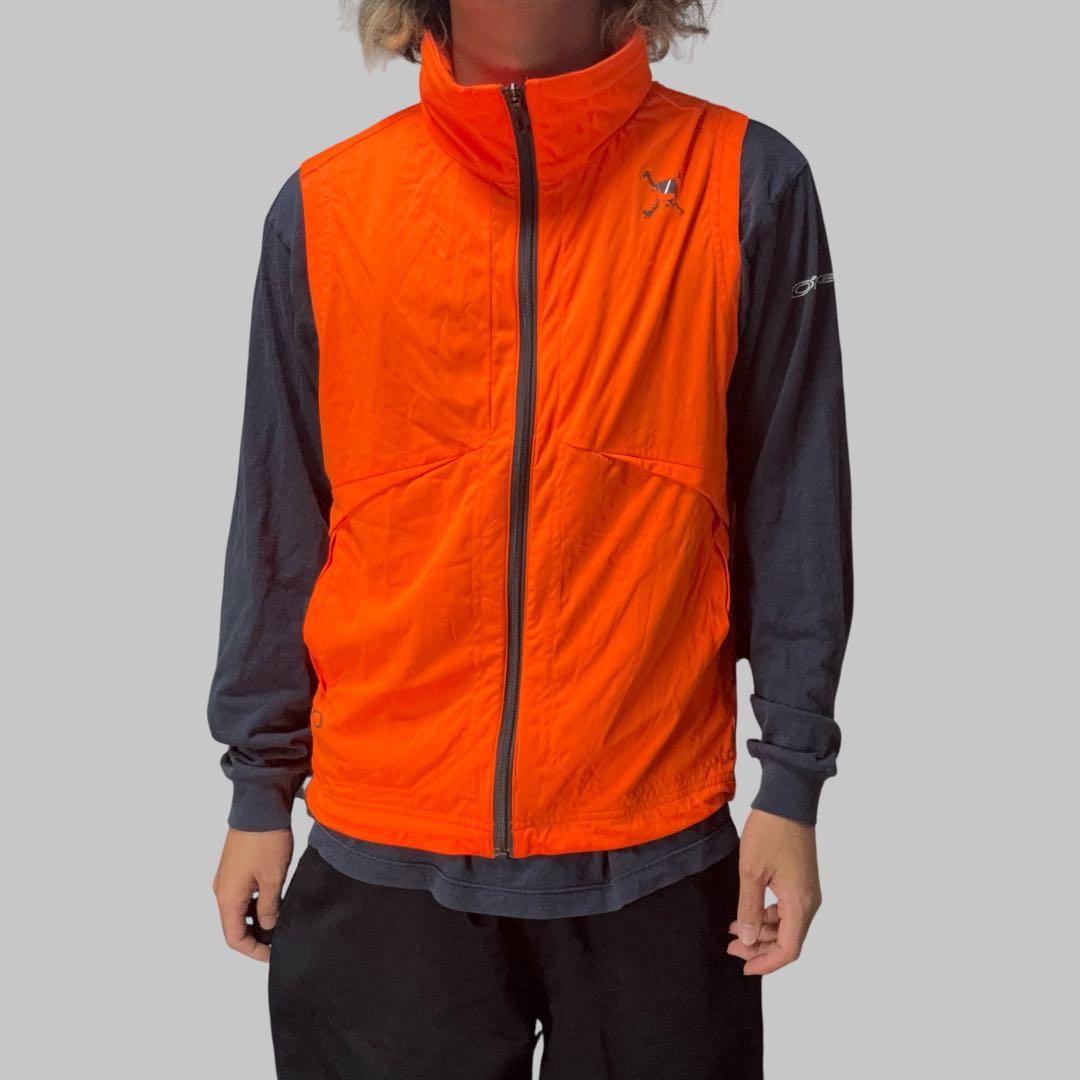 archive OAKLEY ナイロンベスト スカル ドローコード y2k