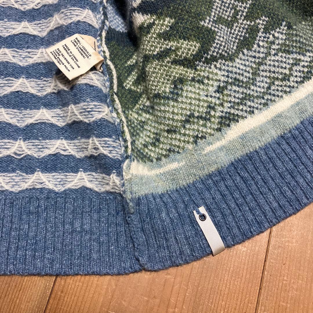 【極美品‼️】Wool rich ヴィンテージカーディガン M ウール100 古着