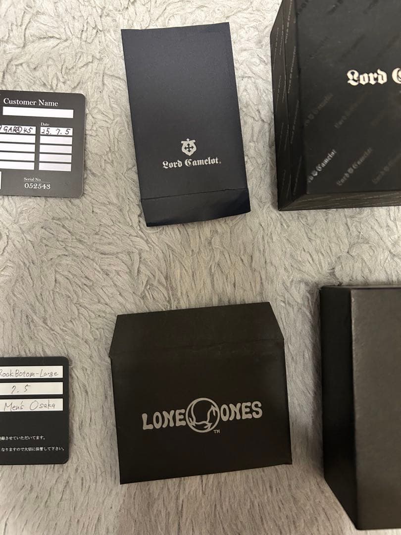 ロンワンズ　ペンダントlarge size ロードキャメロットチェーン 完品