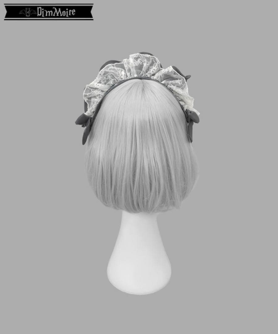 儚骸ヘッドドレス【Gray】