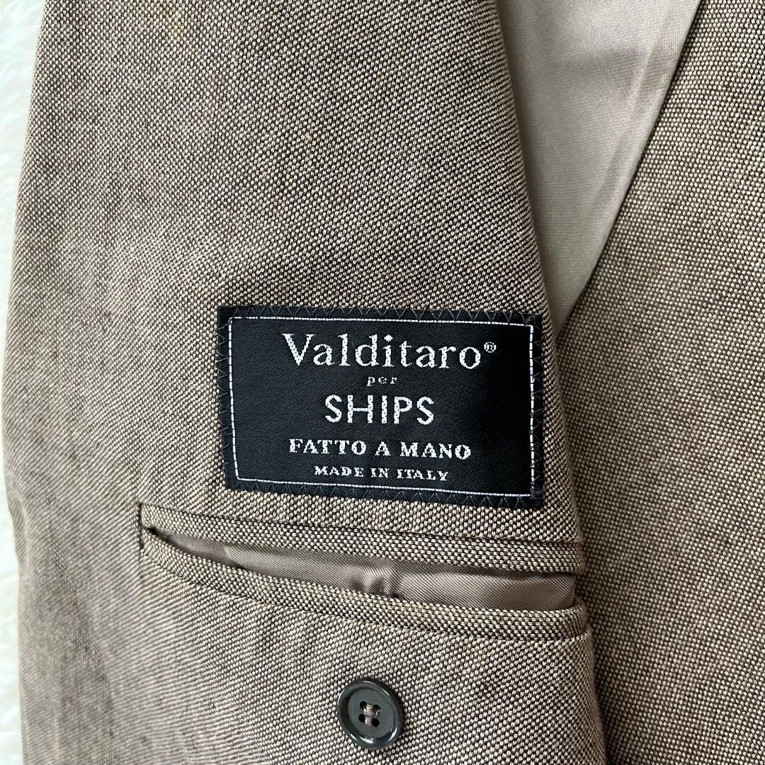 美品✨XL❗️Valditaro for SHIPS リネン　テーラードジャケット