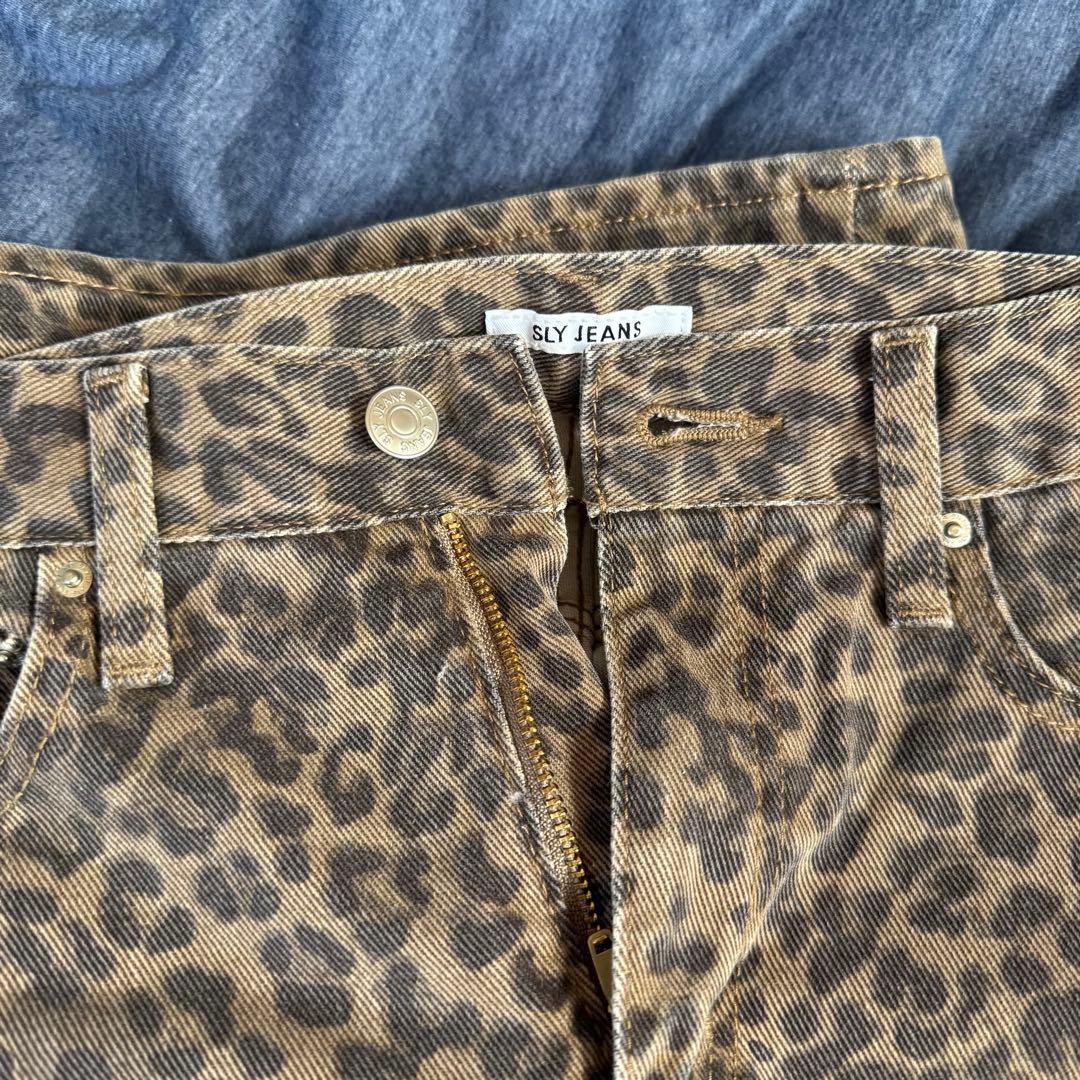 パンツ LEOPARD WIDE LEG PT-D