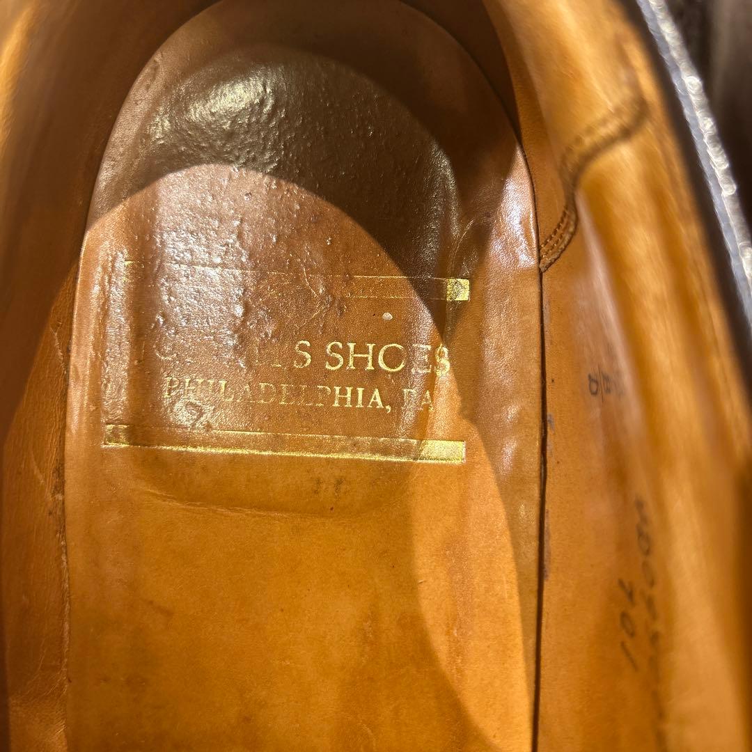 【値引交渉可】ALDEN オールデン　701 モックトゥオックスフォード　カーフ