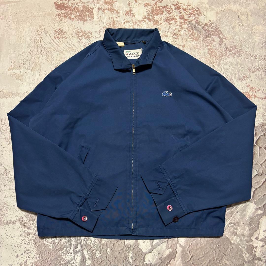 IZOT LACOSTE ハリントンジャケット スウィングトップ ブルゾン L
