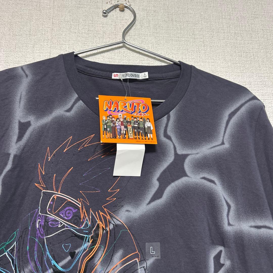★新品タグ付き★ ユニクロ　ナルト　tシャツ カカシ　千鳥　雷切　uniqlo