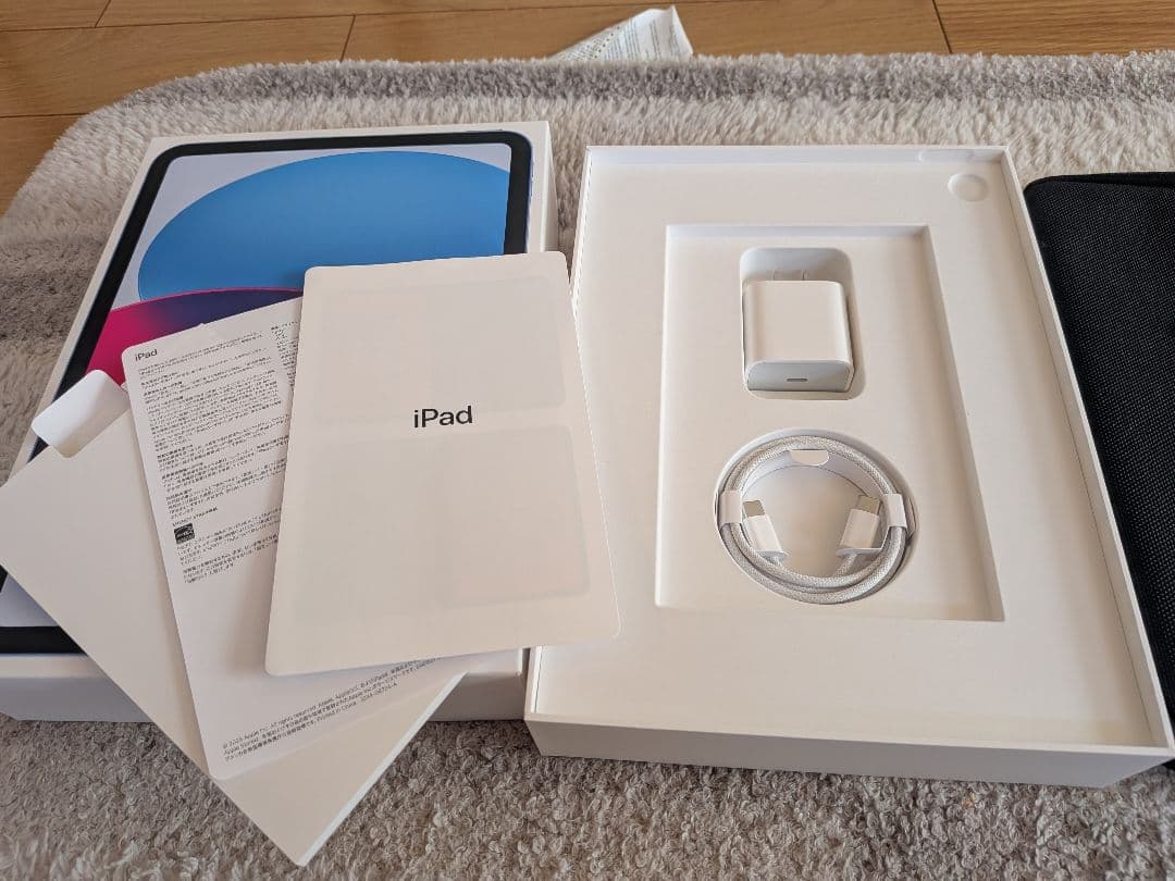 Apple iPad A16 128GB Wi-Fi ブルー本体　付属品あり