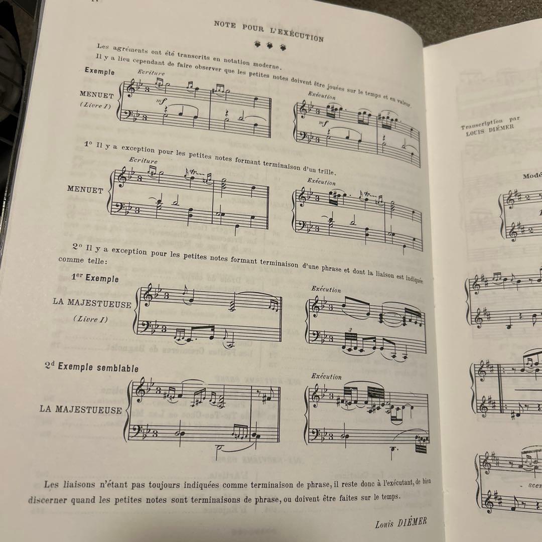 F.Couperin pièces de Clavecin livre III