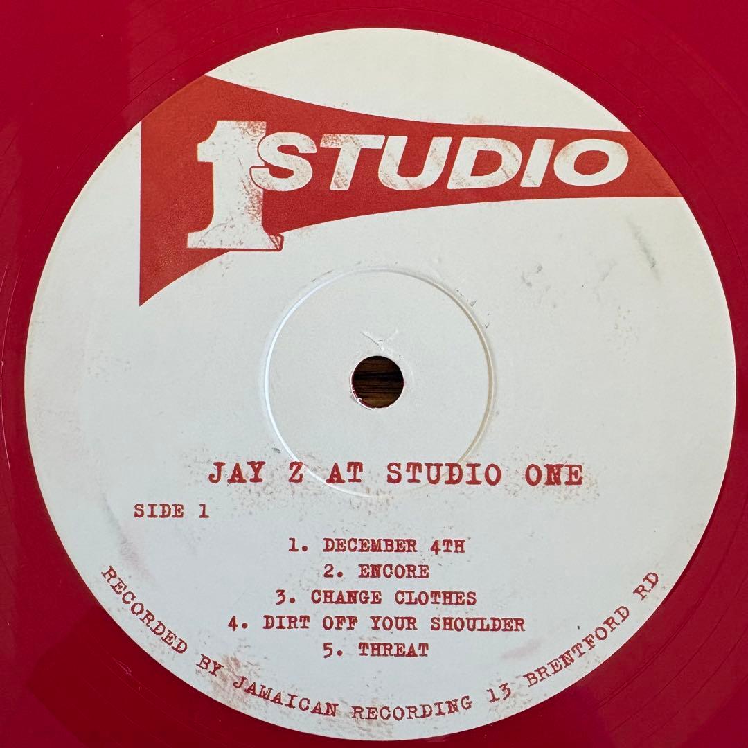 【美品】Jay-Z At Studio One Reggae Mashup LP