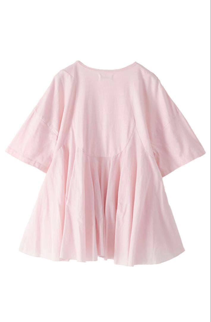 ⭐︎新品タグ付き⭐︎￼AAYUSHI アユーシ ぺプラムワッフルTシャツ