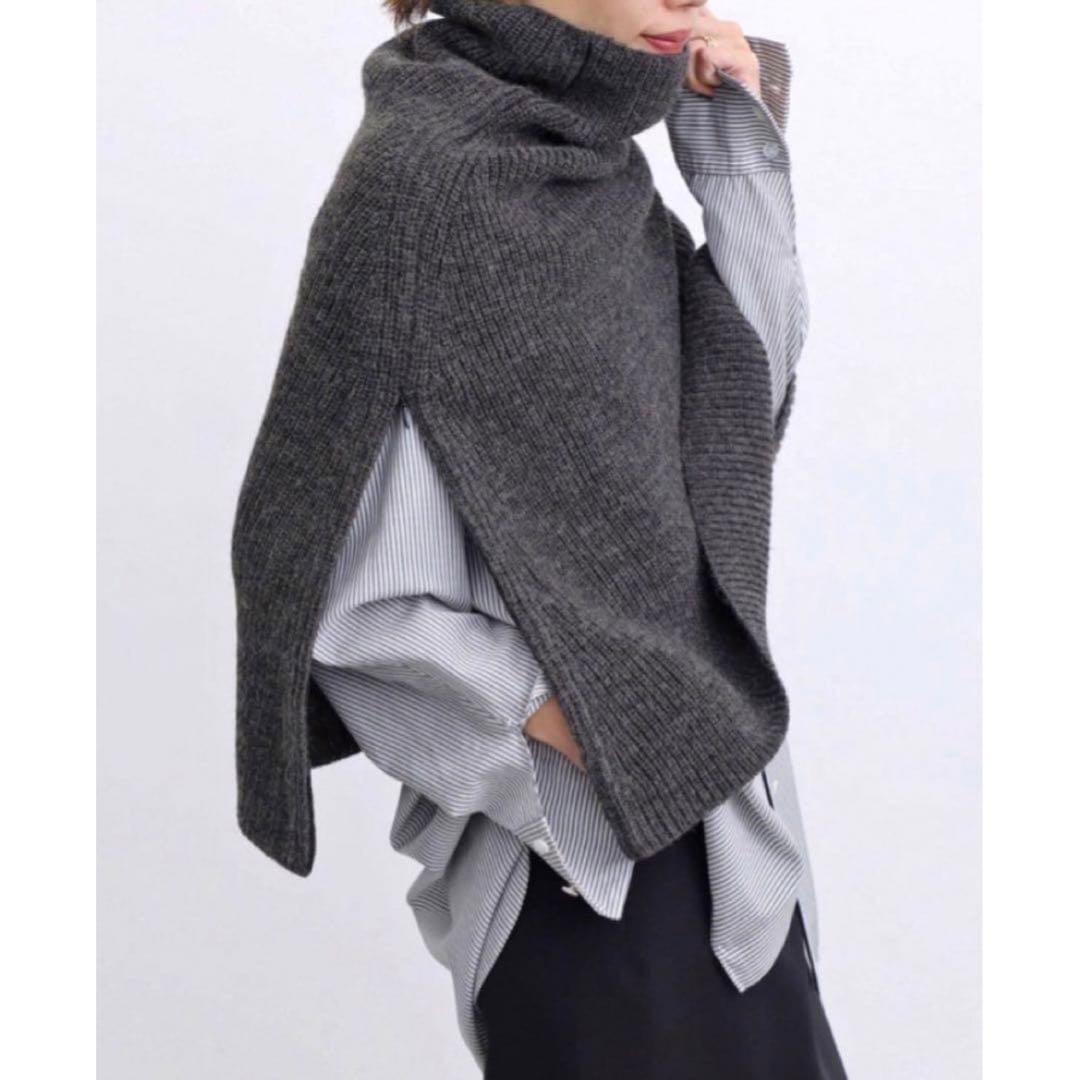 アパルトモン GOOD GRIEF RIBBED KNIT スヌード 新品