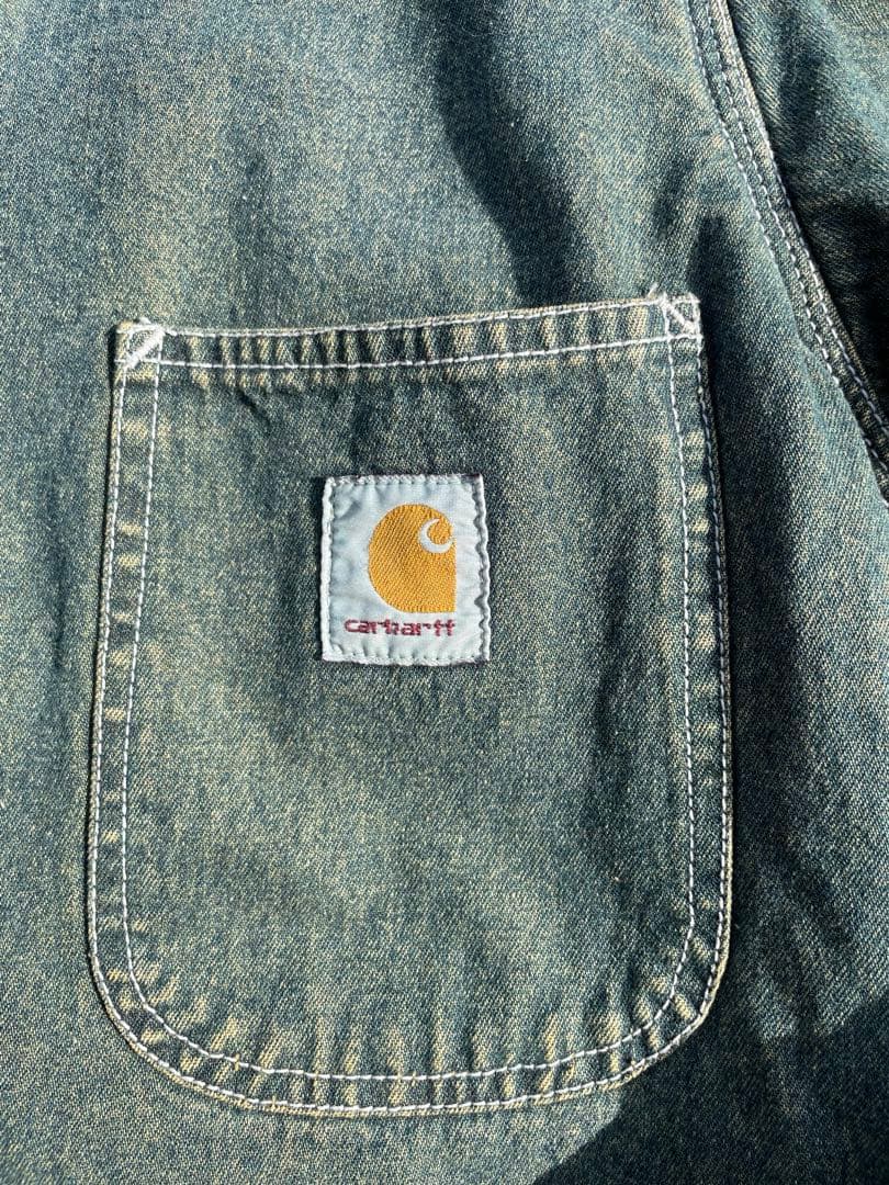 carhartt 星タグ ミシガン チョアコート ダークグリーン