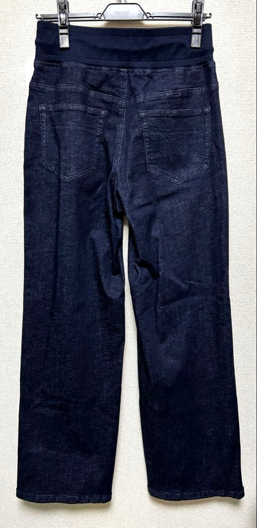 【新品 未使用】PASSIONE パシオーネ ワイドデニムパンツ 38(M)