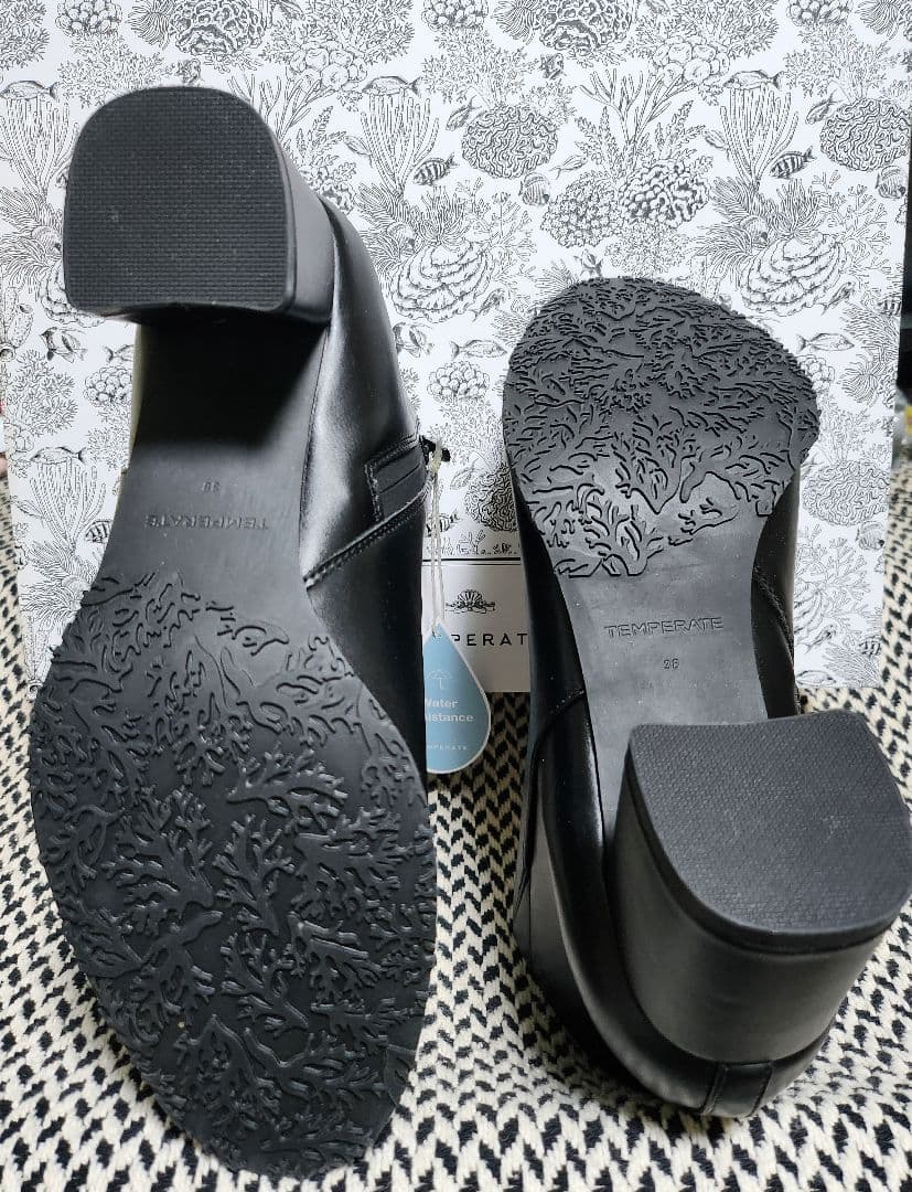 TEMPERATE テンパレイト レインブーツ 23·5cm