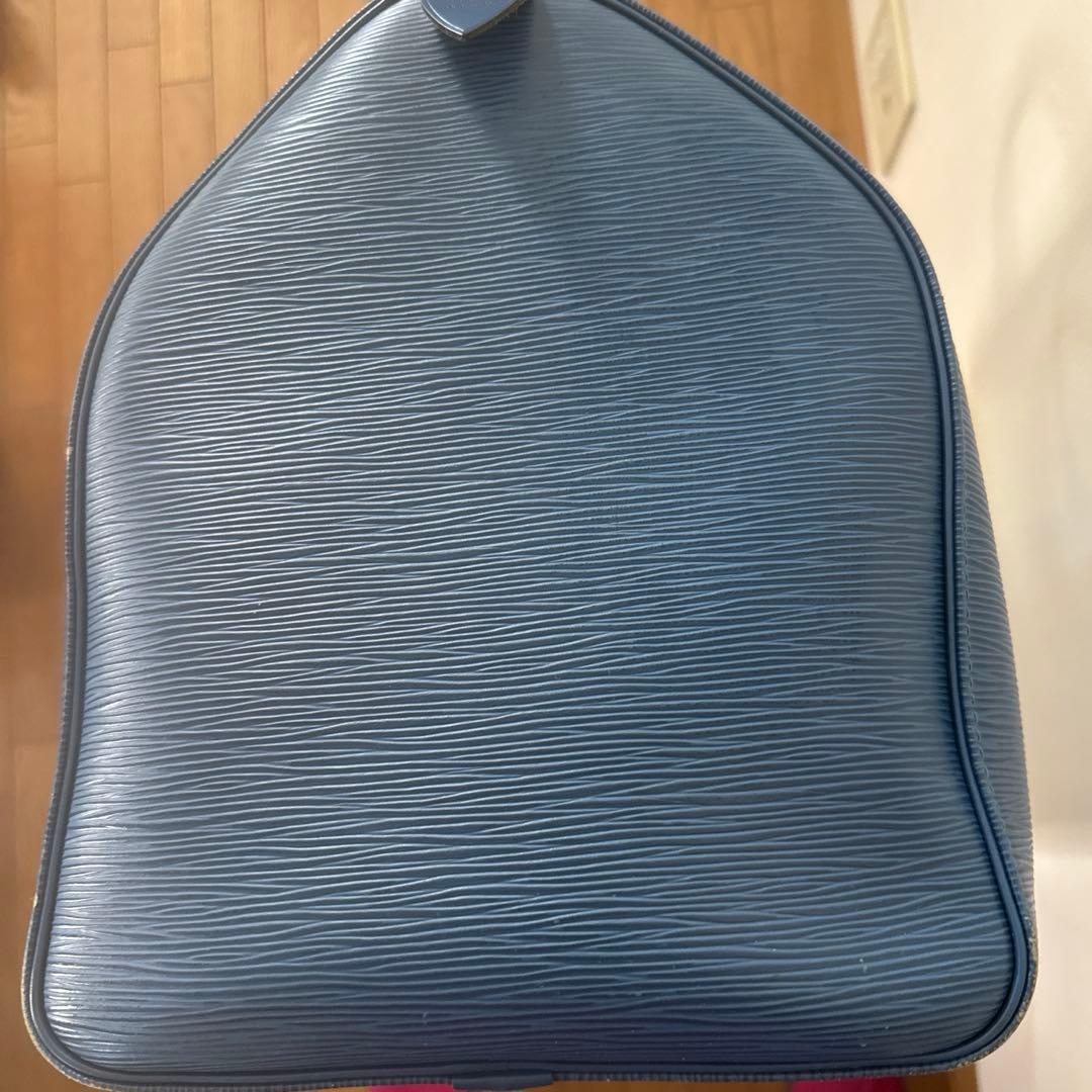 【ルイヴィトン】エピ　ボストンバッグ　青色