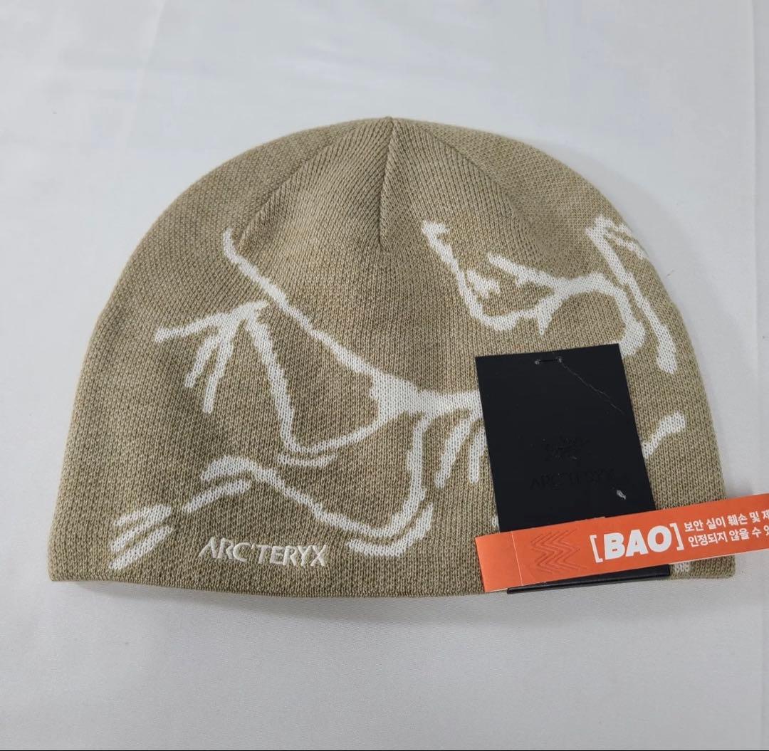 ARC'TERYX ニット帽 ベージュ
