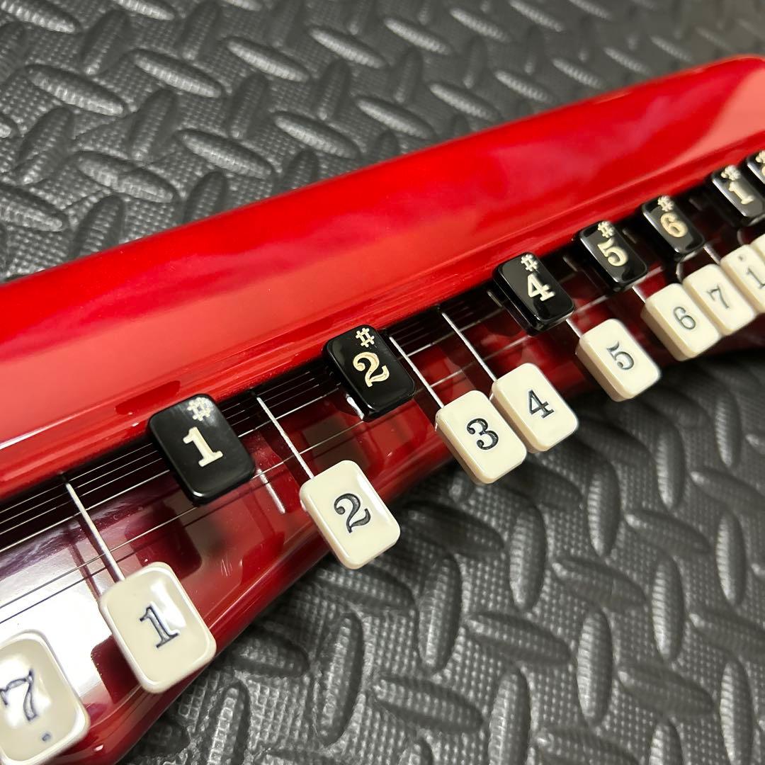 SUZUKI KOHAKU こはく琴 5弦 赤